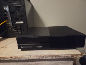 XBOX one gaming console with power supply