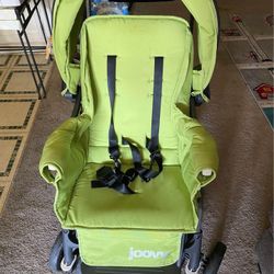Joovy Caboose Sit/Stand Double Stroller With Rear Bench