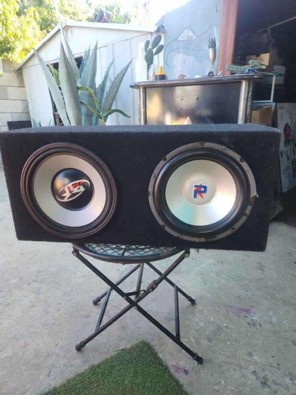 Subwoofer With Cabinet