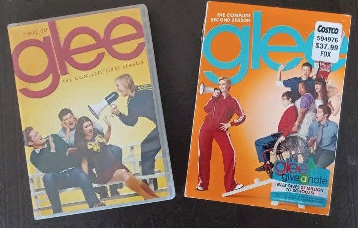 Glee: "Complete Season 1 & 2" - DVD collection - GOOD