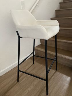 Two matching bar stools