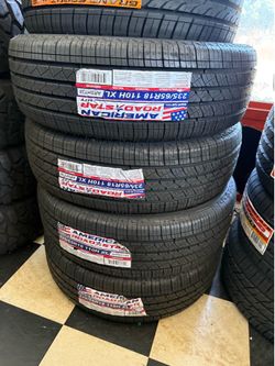 🚀☎️☎️📱235/65/sr18 las 4 llantas nuevas American por $380 ☎️🚀🇺🇸