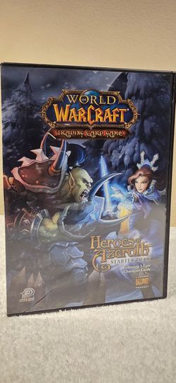 World of Warcraft TCG Heroes of Azeroth Starter Set - 95 Cards + 2 Oversized