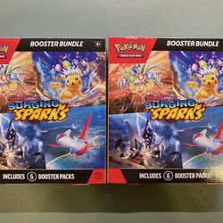 Pokemon Surging Sparks Booster Bundle 