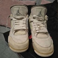 Jordan 4 Off-White Sails Womens