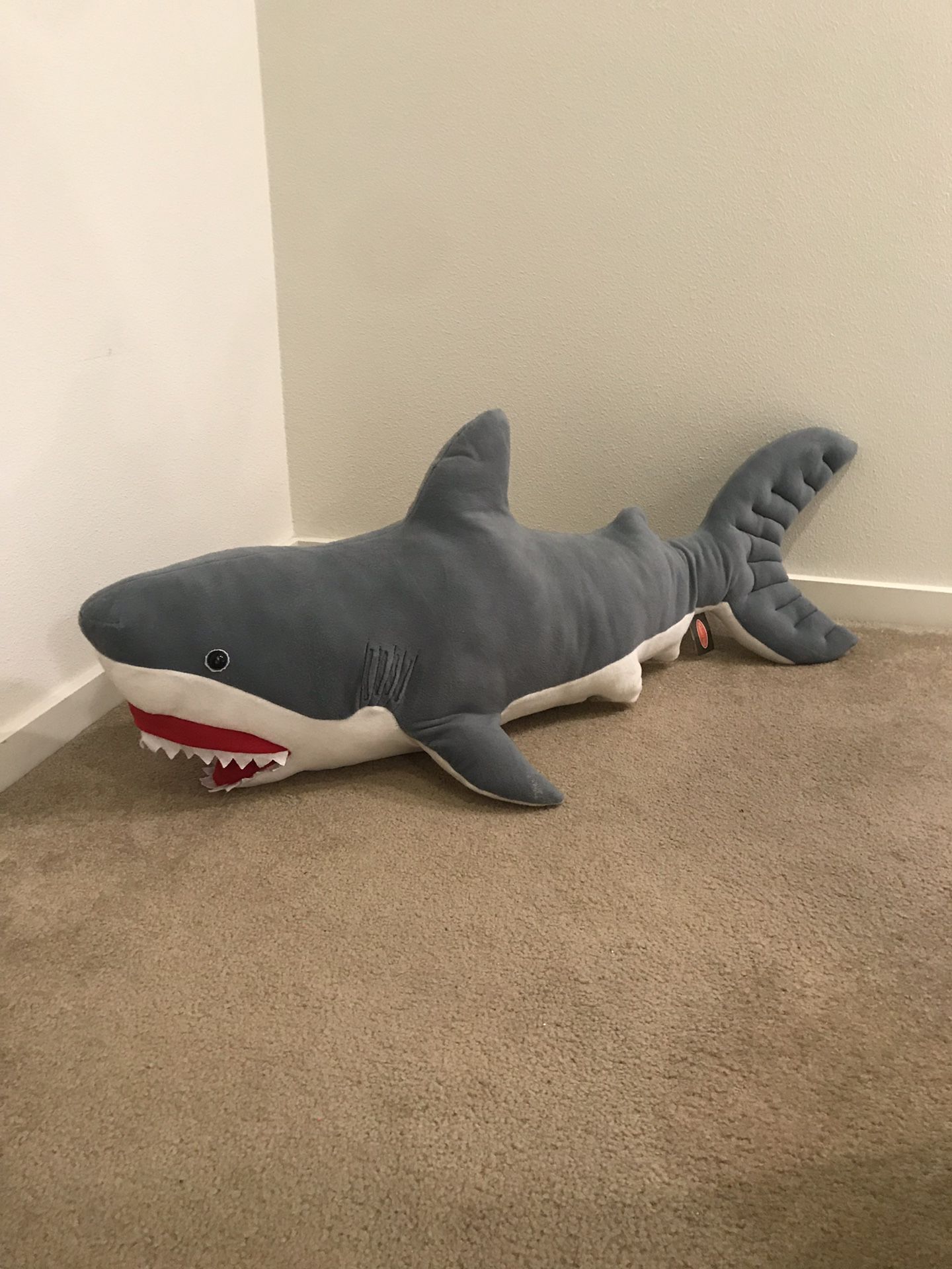 Melissa and Doug shark stuffed animal (3ft)