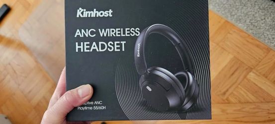 KIMHOST T30 ANC Wireless Headphones – Brand New