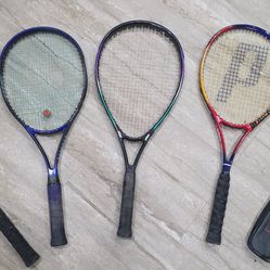 Prince Racquets Bundle of 4