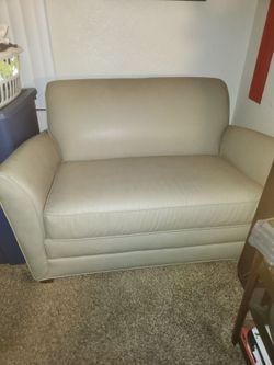 Small beige couch
