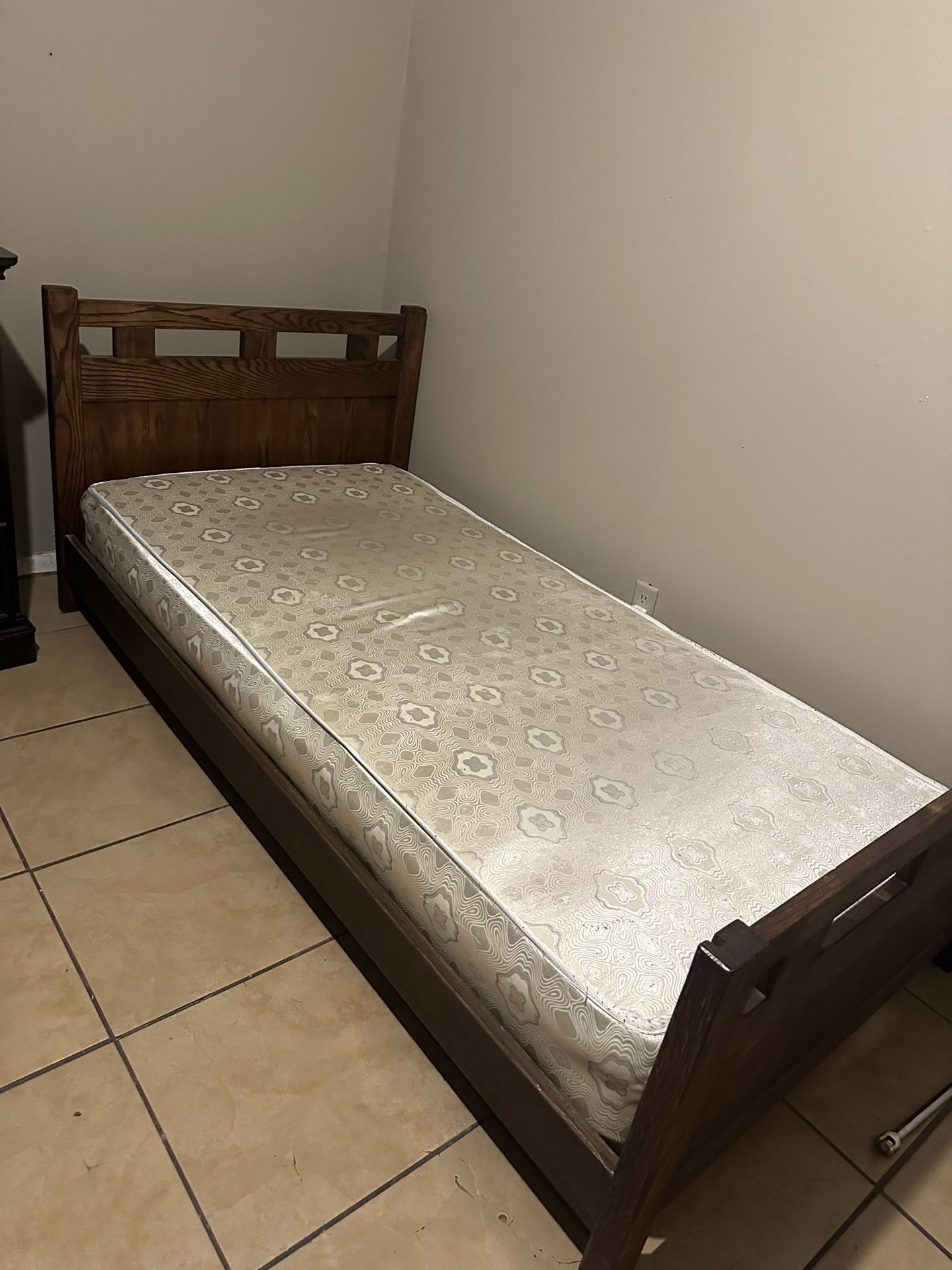 two twin beds