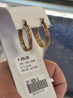 Hoop earrings