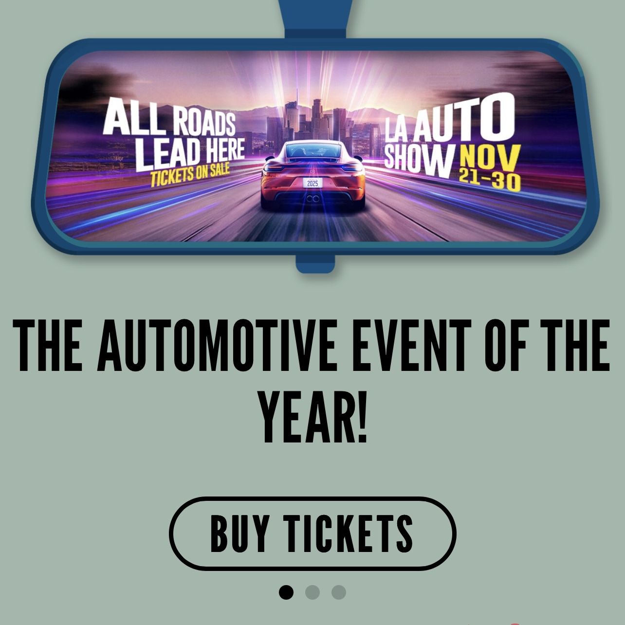 2025 LA Auto Show Tickets $16!