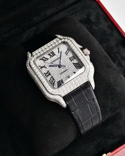 Moissanite Cartier santos