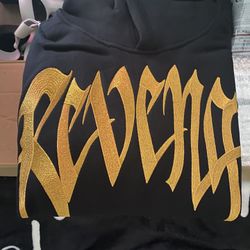 Revenge Gold Embroidered Hoodie XL (New)