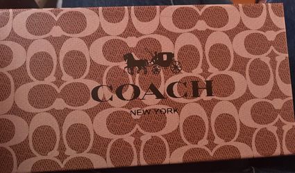 Coach all around zip wallet
