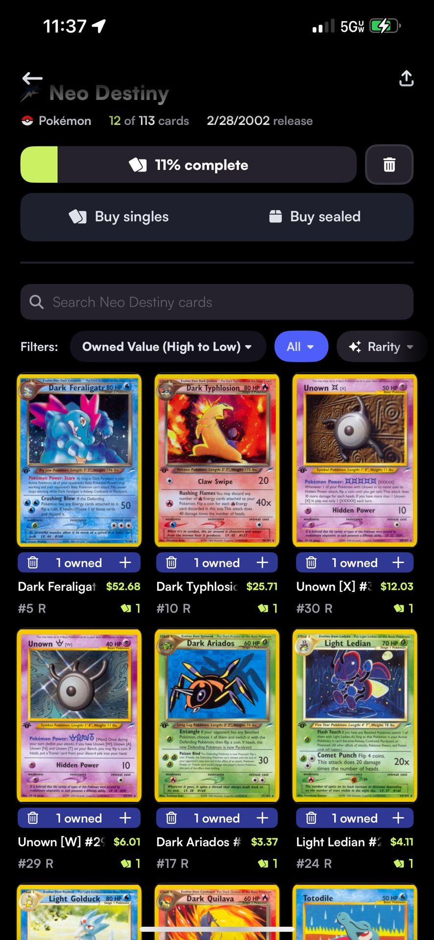 Pokemon Neo Genesis, Discovery, Revelation & Destiny