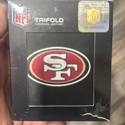 Trifold 49ers wallet