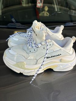 Balenciaga Triple S Sneakers White Size 6