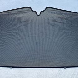 TESLA MODEL X WINDSHIELD SUNSHADE SUN SHADE STORAGE BAG OEM 2016 - 2020 ✔️