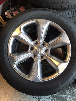 20 Inch Ram 1500 Solid Factory Wheels & Tires