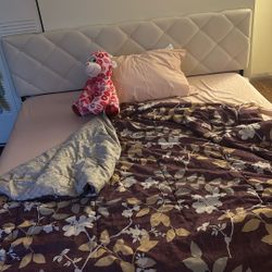 King Size Bedframe And Headboard 