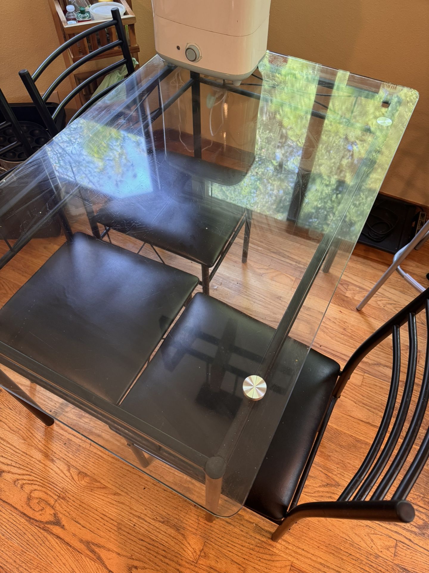 Glass dining Table