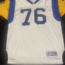 Los Angeles Rams Orlando Pace Jersey Size 54, XXL