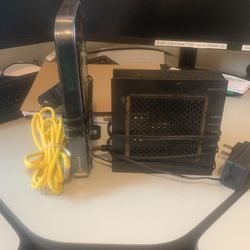 Router And Cable Modem 