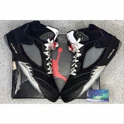 Jordan 5 Black Metallic Reimagined 12 Men