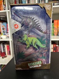 KIDS’N PLAY - Dinosaur World 3 Set