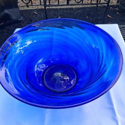 Cobalt Blue Decorative Bowl