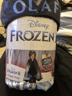 Frozen Olaf blanket Snuggle Wrap