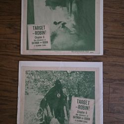 Batman Original Lobby Cards, 1949