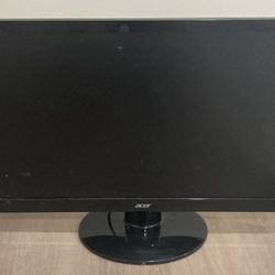 Acer Flat Screen Wide Screen Monitor 