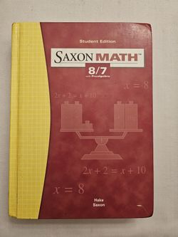 Saxon Math 8/7 3rd Edition