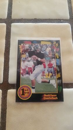 Brett Favre Rookie card