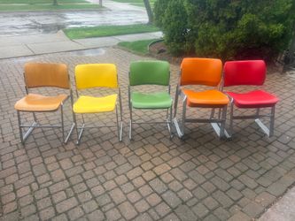 David Rowland 40/4 stacking chairs