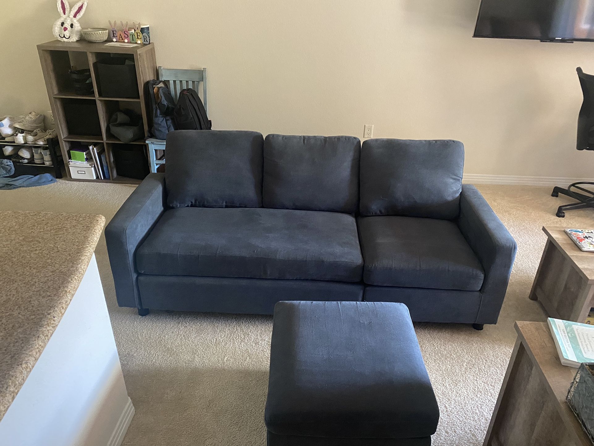 Sofa With Ottoman