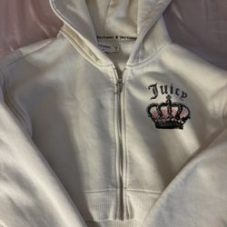 Juicy Couture Cropped Zip Up