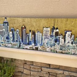 Beautiful City View Canvas Artwork