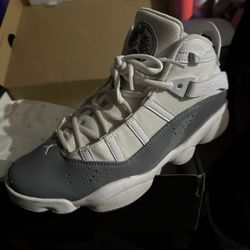 Used Jordan 6 Ring Cool Grey & White