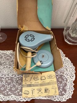 Vintage Handy Hannah Electric Hair Dryer with Original Box