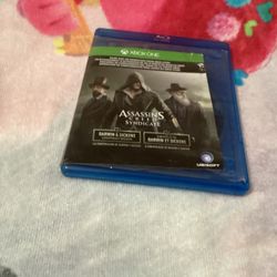 Xbox One Assassin Creed Syndicate Video Game 