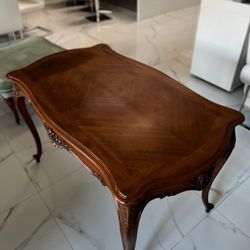 Table And Ottoman Set