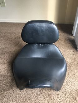 Road king Saddle Man seat with backrest