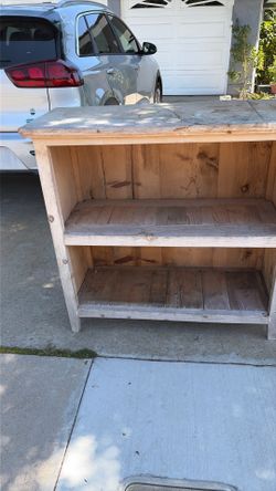 Free wood bookcase-