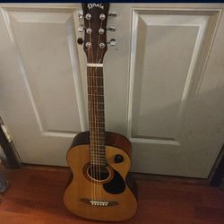 Very Nice Kohala Guitar Acoustic With Carrying Case
