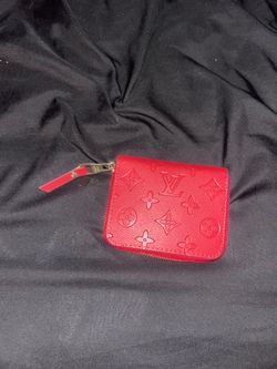Women’s red coin pouch for fashion