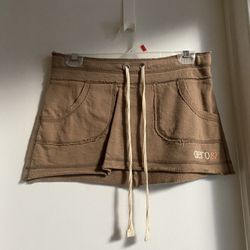 Vintage  Brown  Y2K  Aeropostale Mini Skirt 