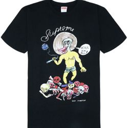 Deadstock Supreme Daniel Johnston Kill Em All Tee